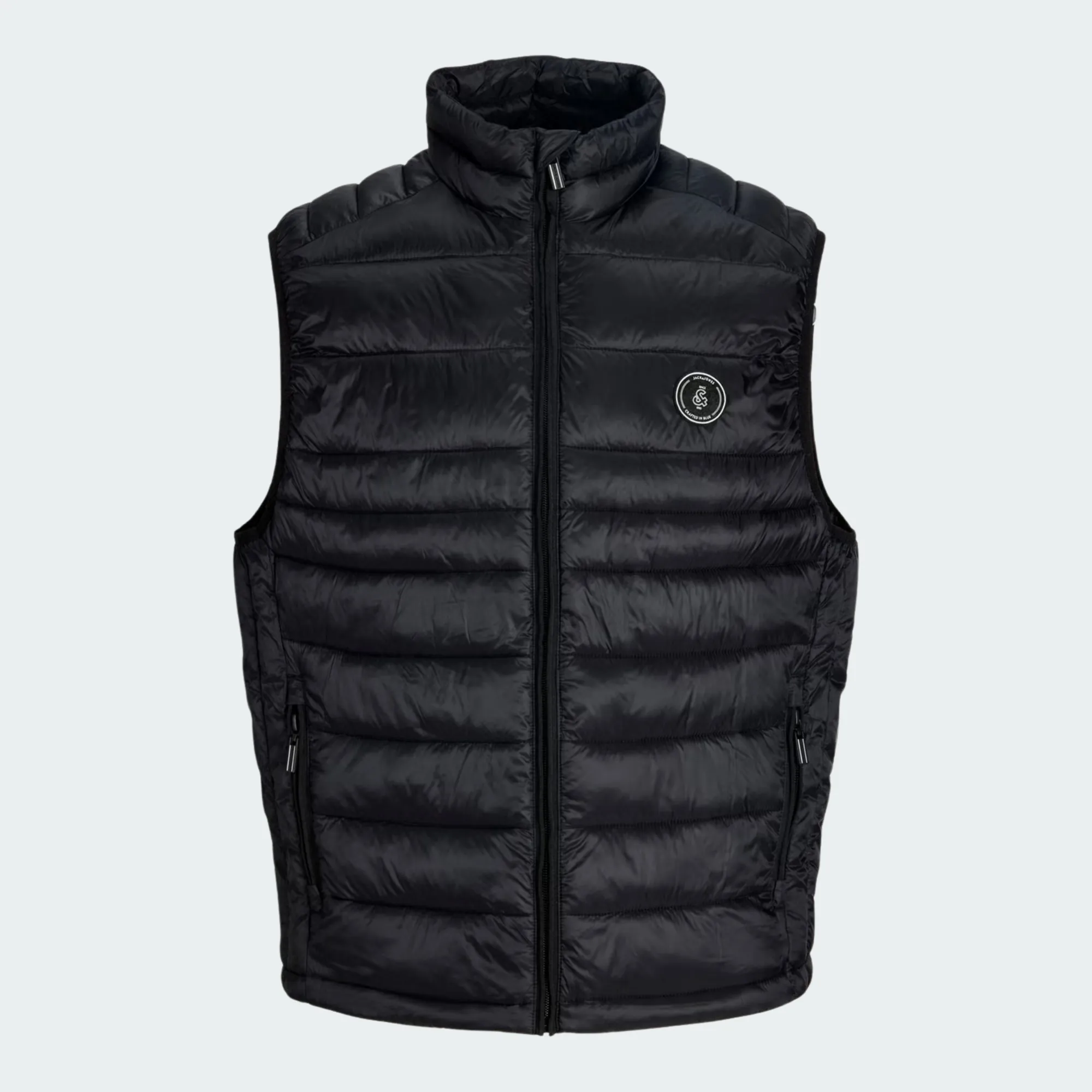 JACK & JONES KINGSLEY LIGHT BODYWARMER COLLAR