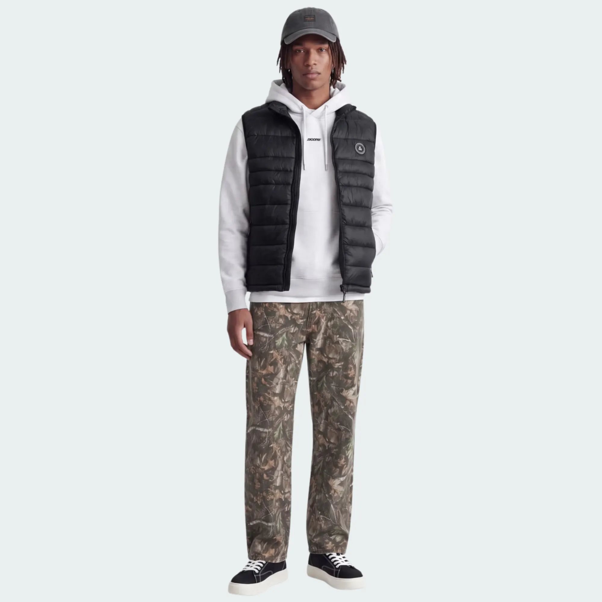 JACK & JONES KINGSLEY LIGHT BODYWARMER COLLAR