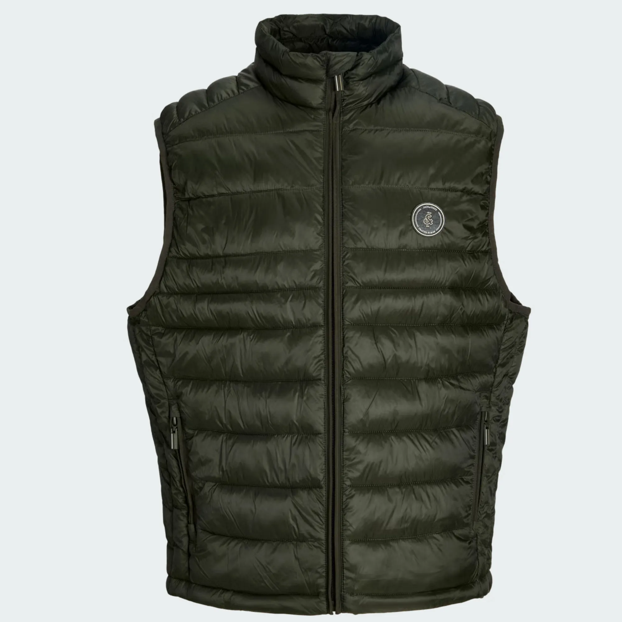JACK & JONES KINGSLEY LIGHT BODYWARMER COLLAR