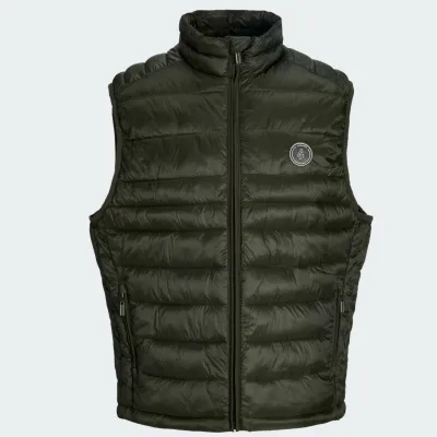 JACK & JONES KINGSLEY LIGHT BODYWARMER COLLAR
