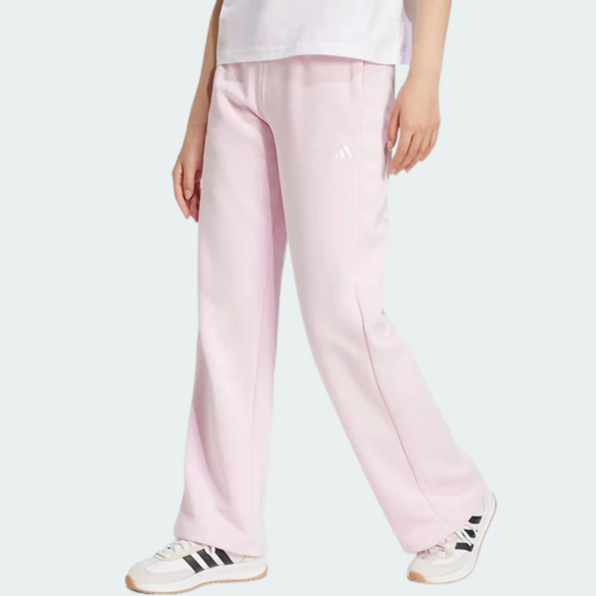 ADIDAS WOMENS SMALL LOGO FLEECE PANT