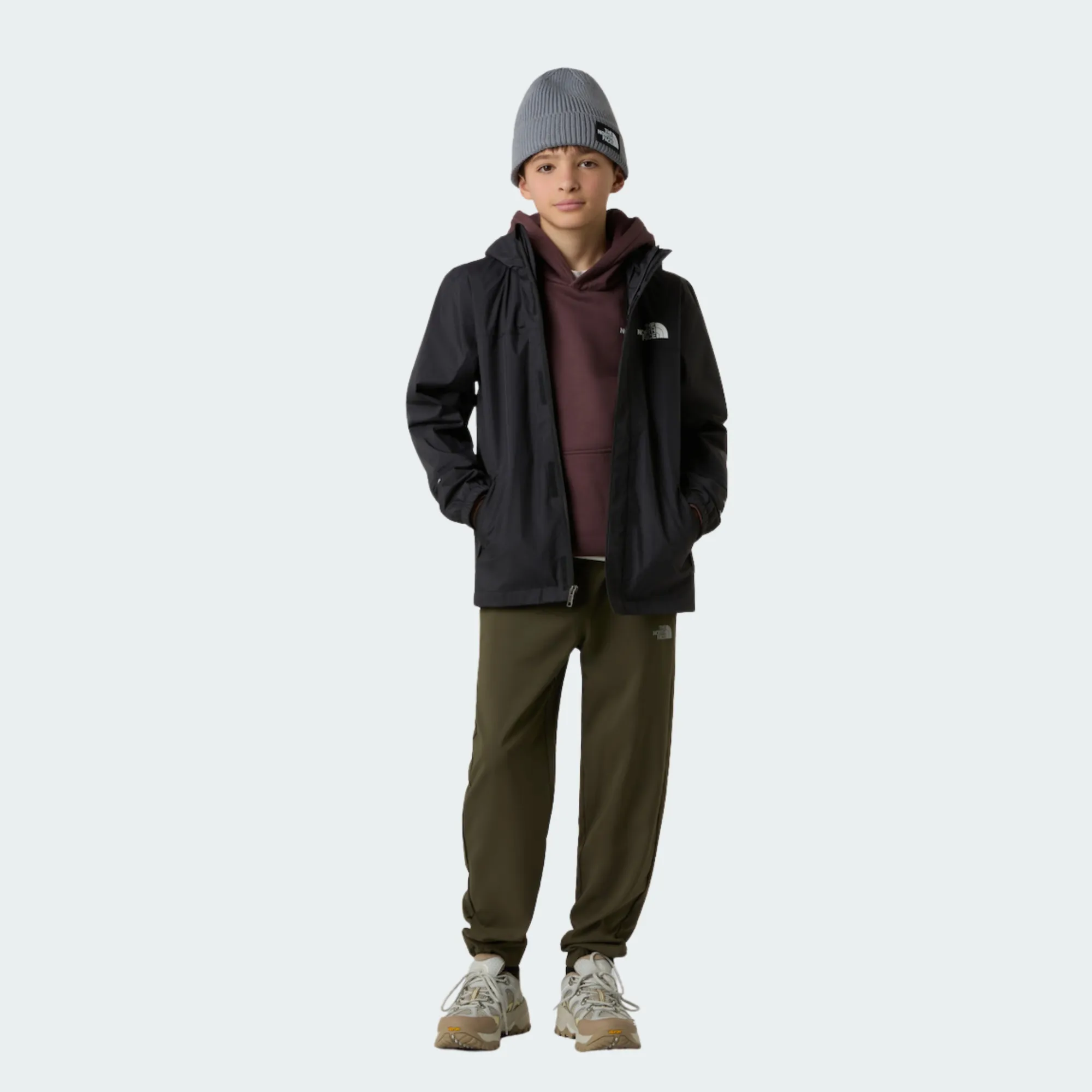 THE NORTH FACE BOYS ANTORA RAIN JACKET