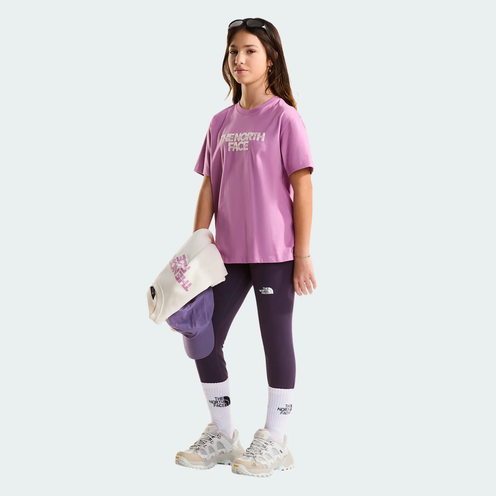 THE NORTH FACE TEEN GIRLS CHALBI RELAXED TEE