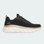 SKECHERS BOBS FLEX - ENGINEERED KNIT FASHION LACE UP SNEAKER