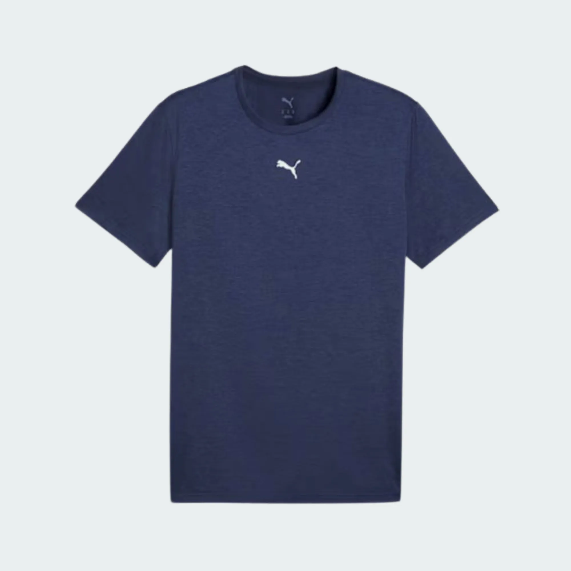 PUMA MENS TAD ESSENTIALS HEATHER CAT TEE