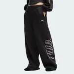 PUMA STREET GLAM SLOUCHY BEDAZZLED PANTS