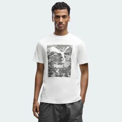PUMA SPORT CAMO  GRAPHIC TEE