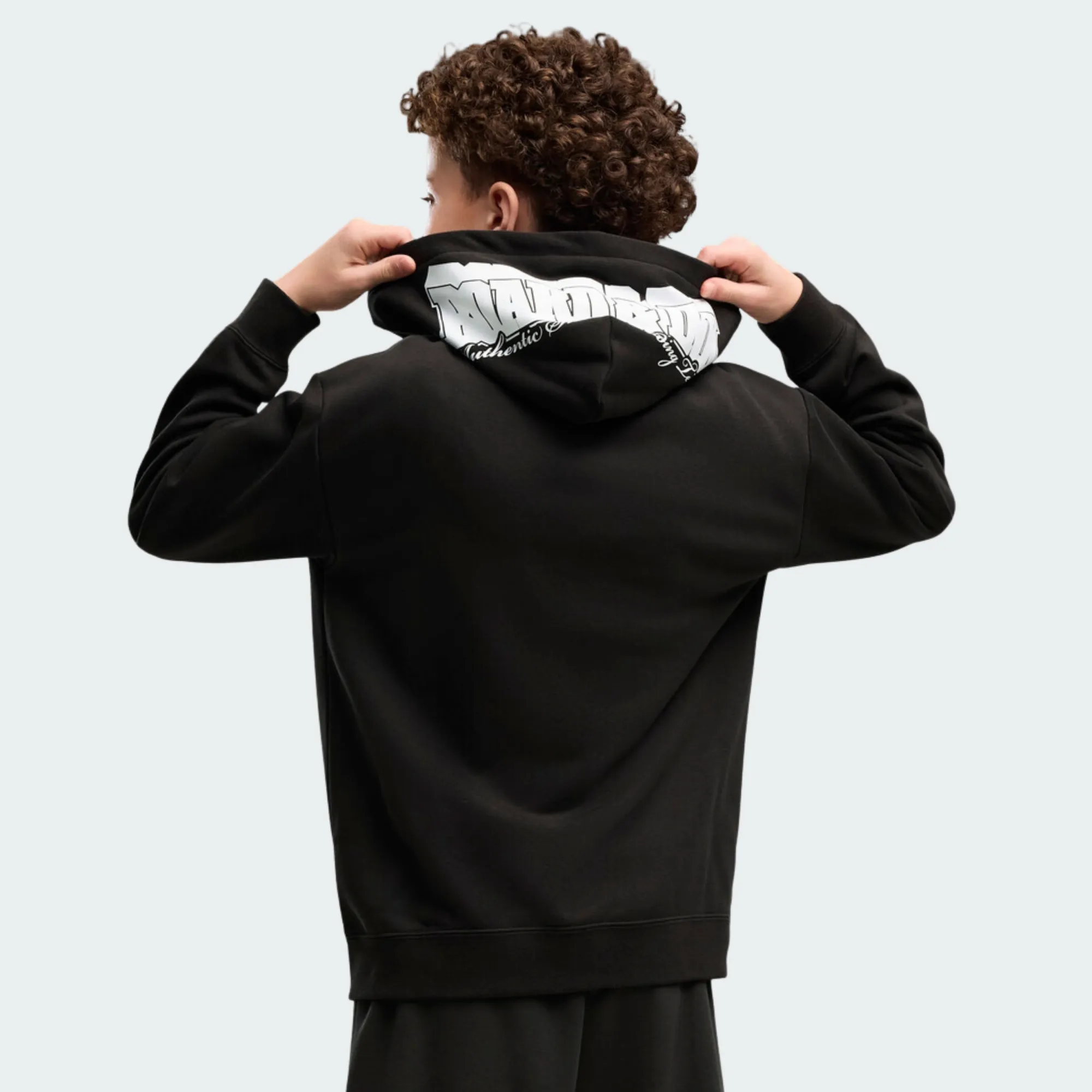 PUMA MID90S RELAXED FULL-ZIP HOODIE BOYS