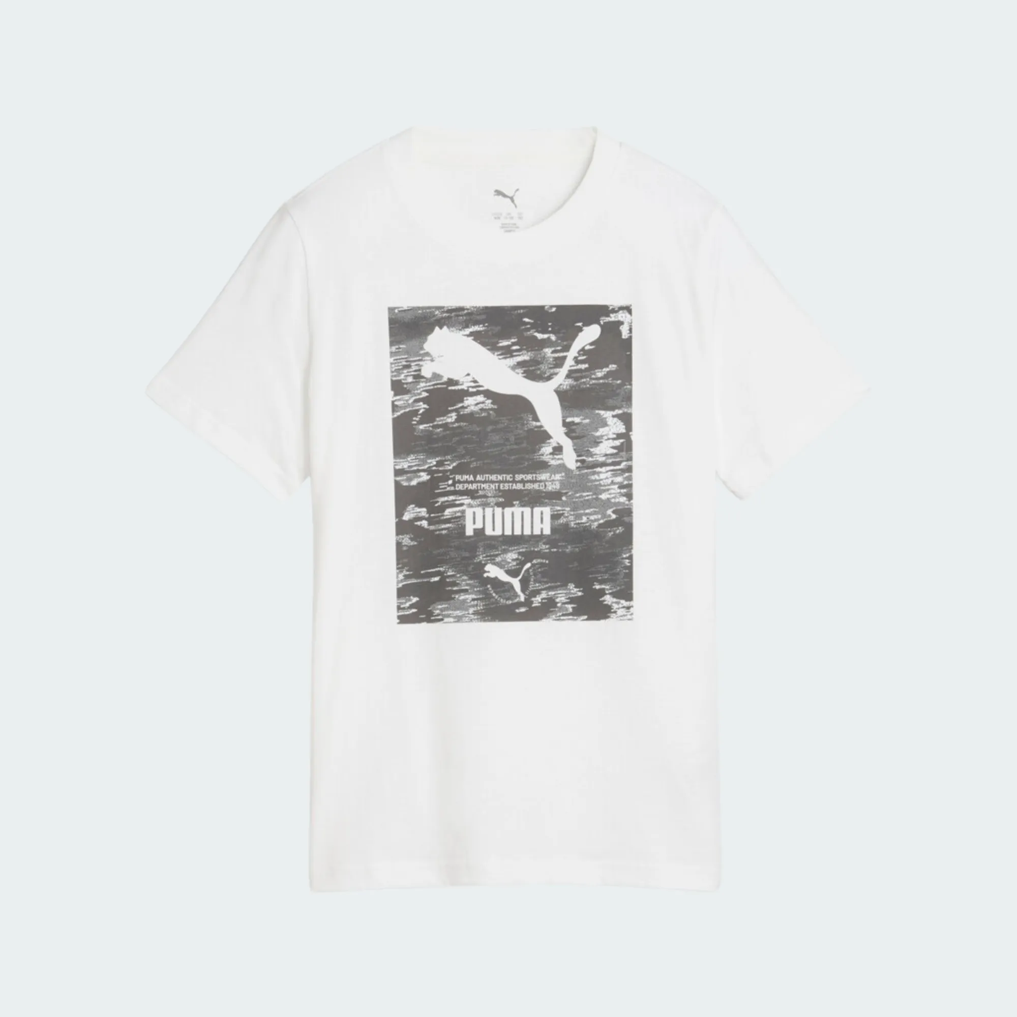 PUMA SPORT CAMO GRAPHIC TEE BOYS