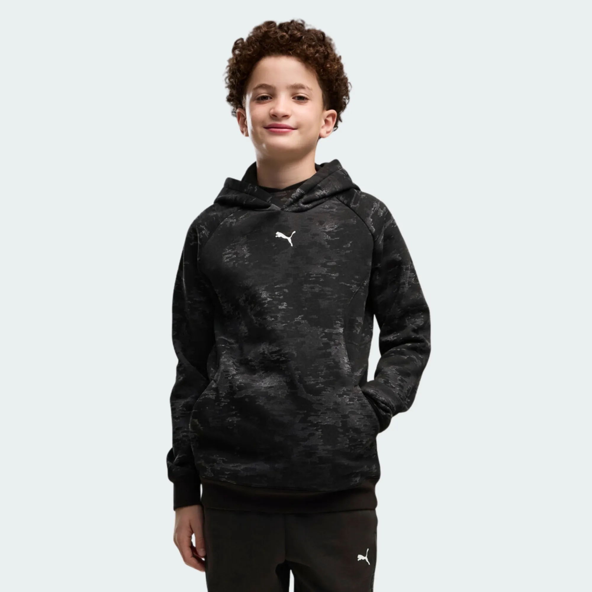 PUMA SPORT CAMO  HOODIE BOYS