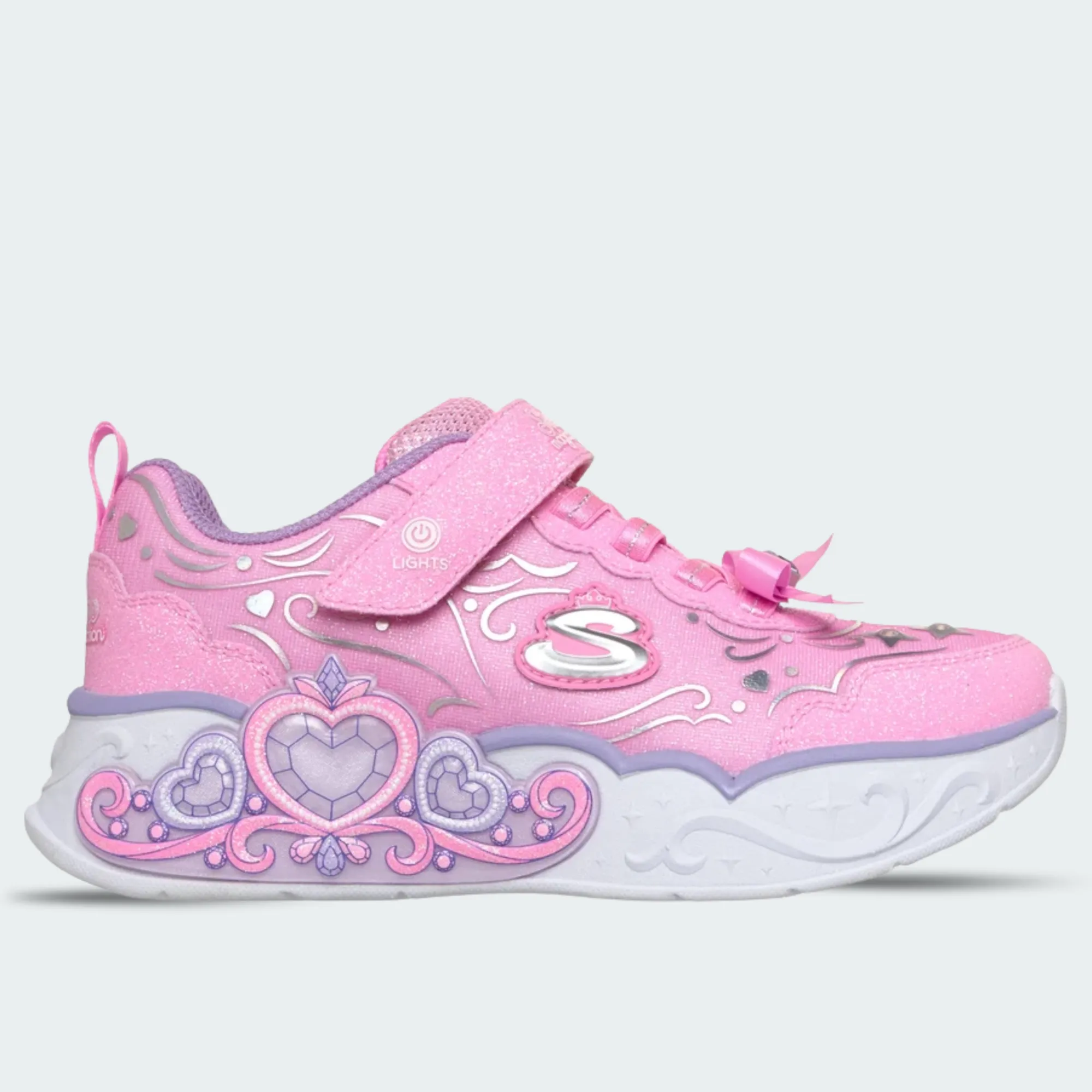 SKECHERS HEARTS LIGHTS LITTLE GIRLS