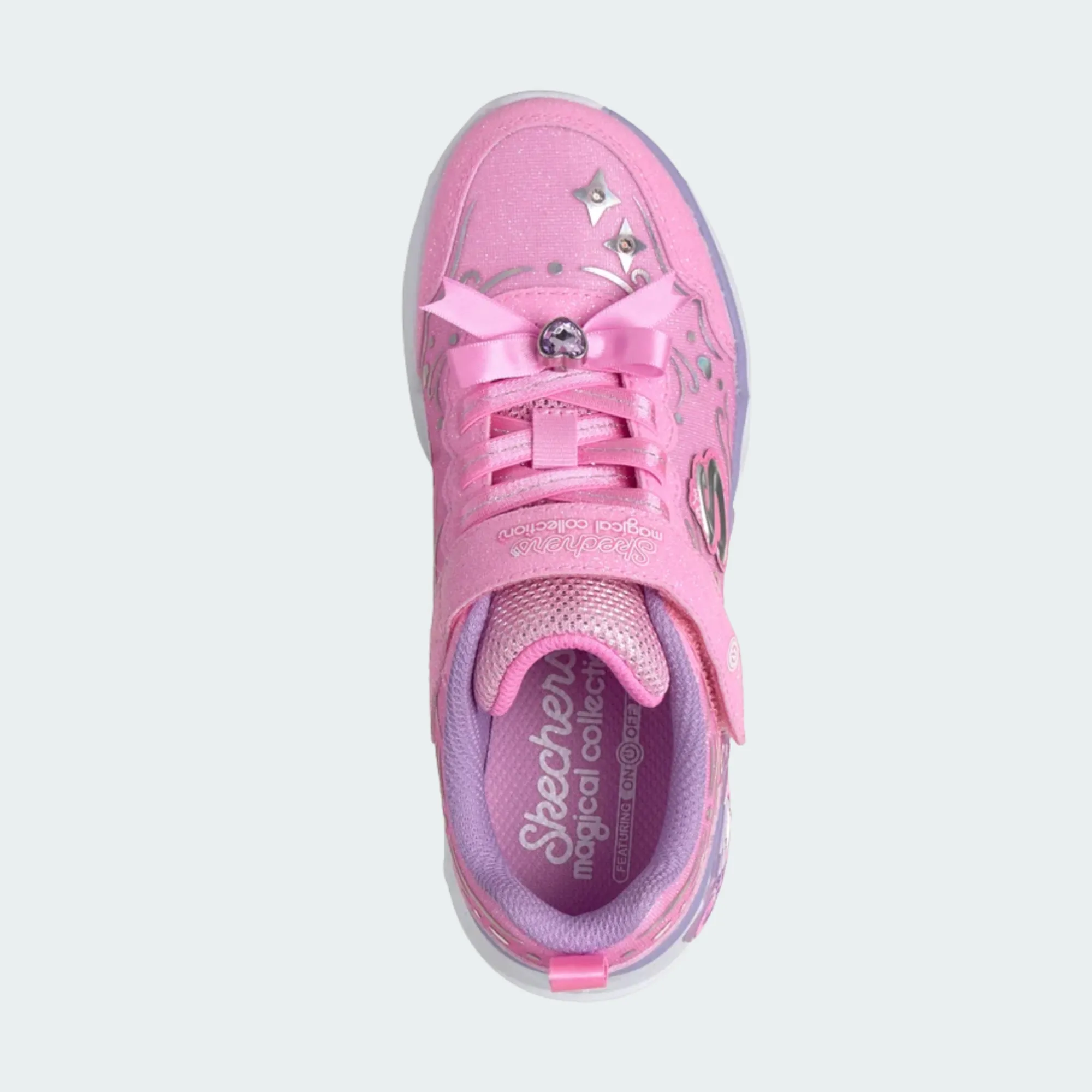 SKECHERS HEARTS LIGHTS LITTLE GIRLS