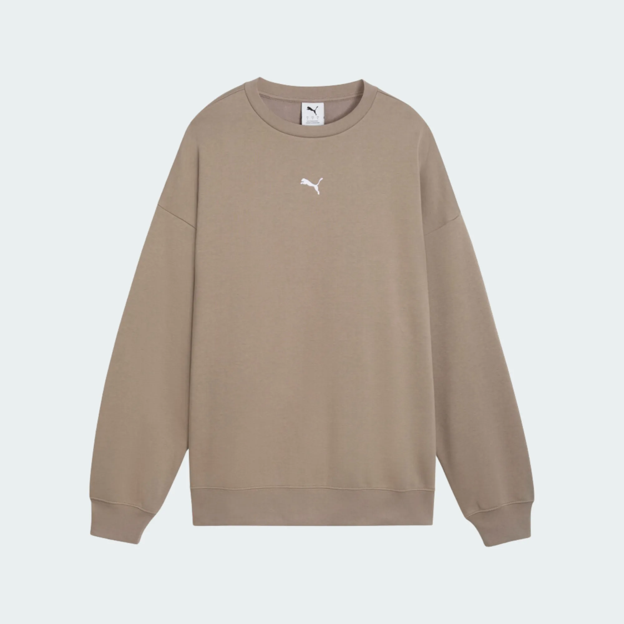 PUMA ESSENTIALS PUMA LOGO OVERSIZED CREW