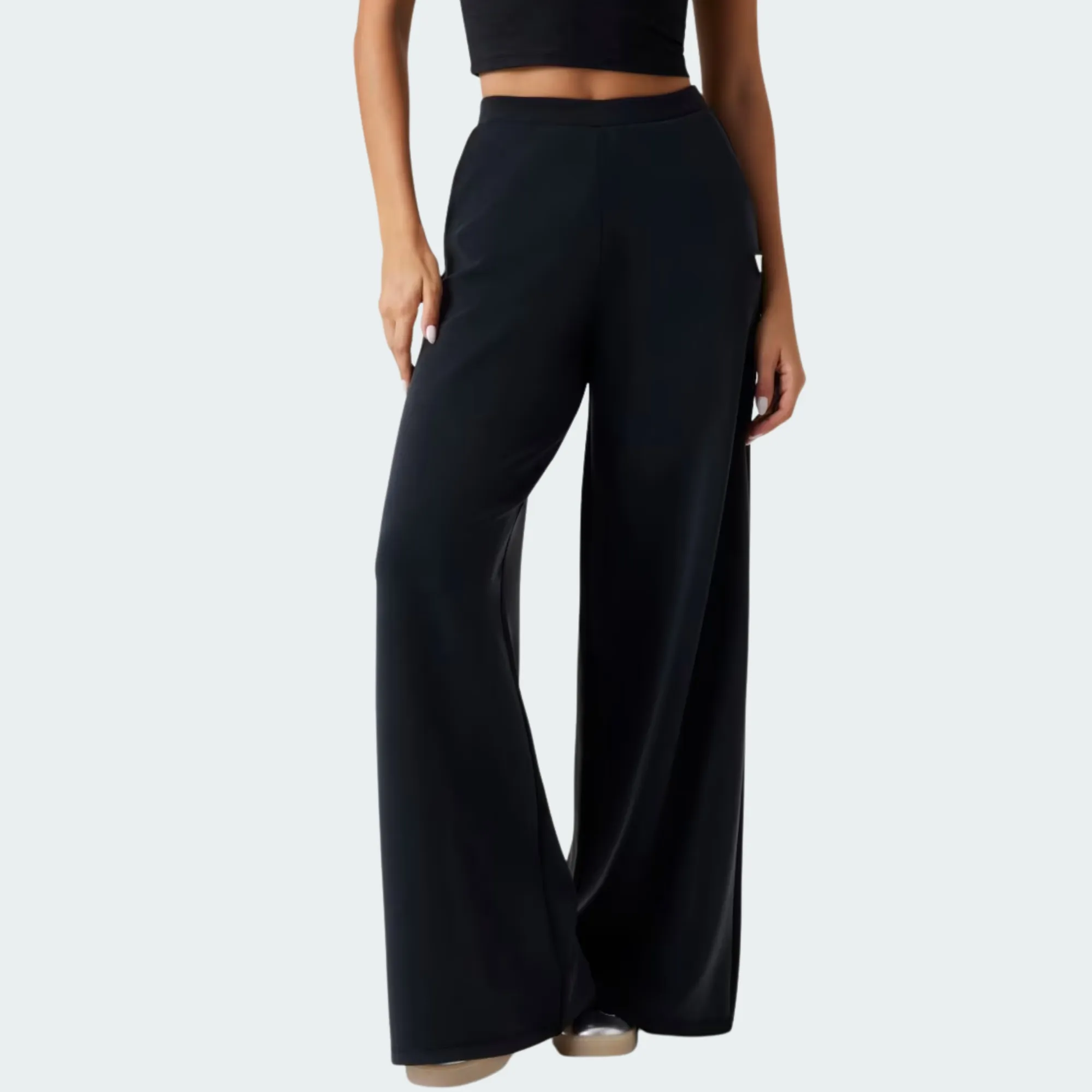 GUESS OLYMPE WIDE LEG PANTS