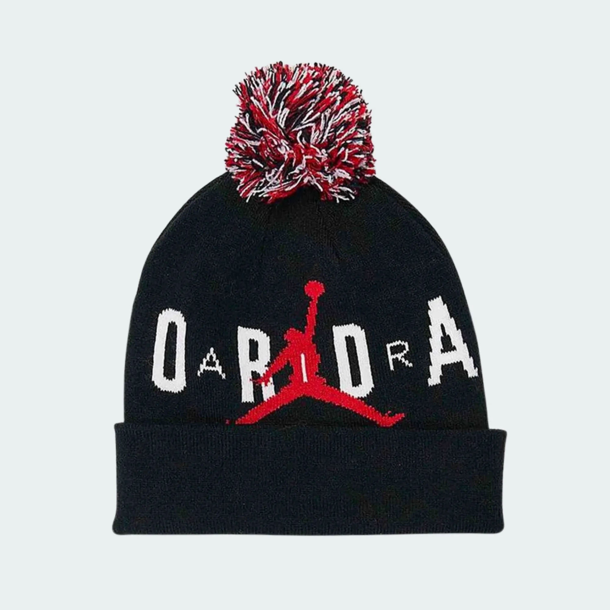 NIKE JORDAN HBR POM BEANIE SET