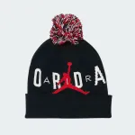 NIKE JORDAN HBR POM BEANIE SET