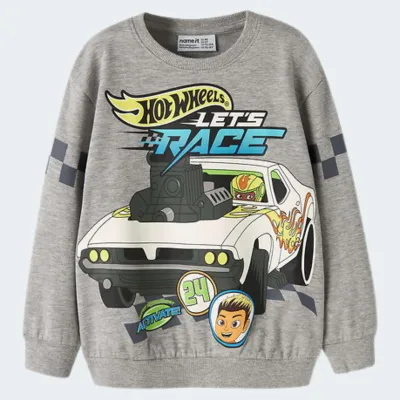 NAME IT LITTLE BOYS SLOAN HOTWHEELS SWEAT