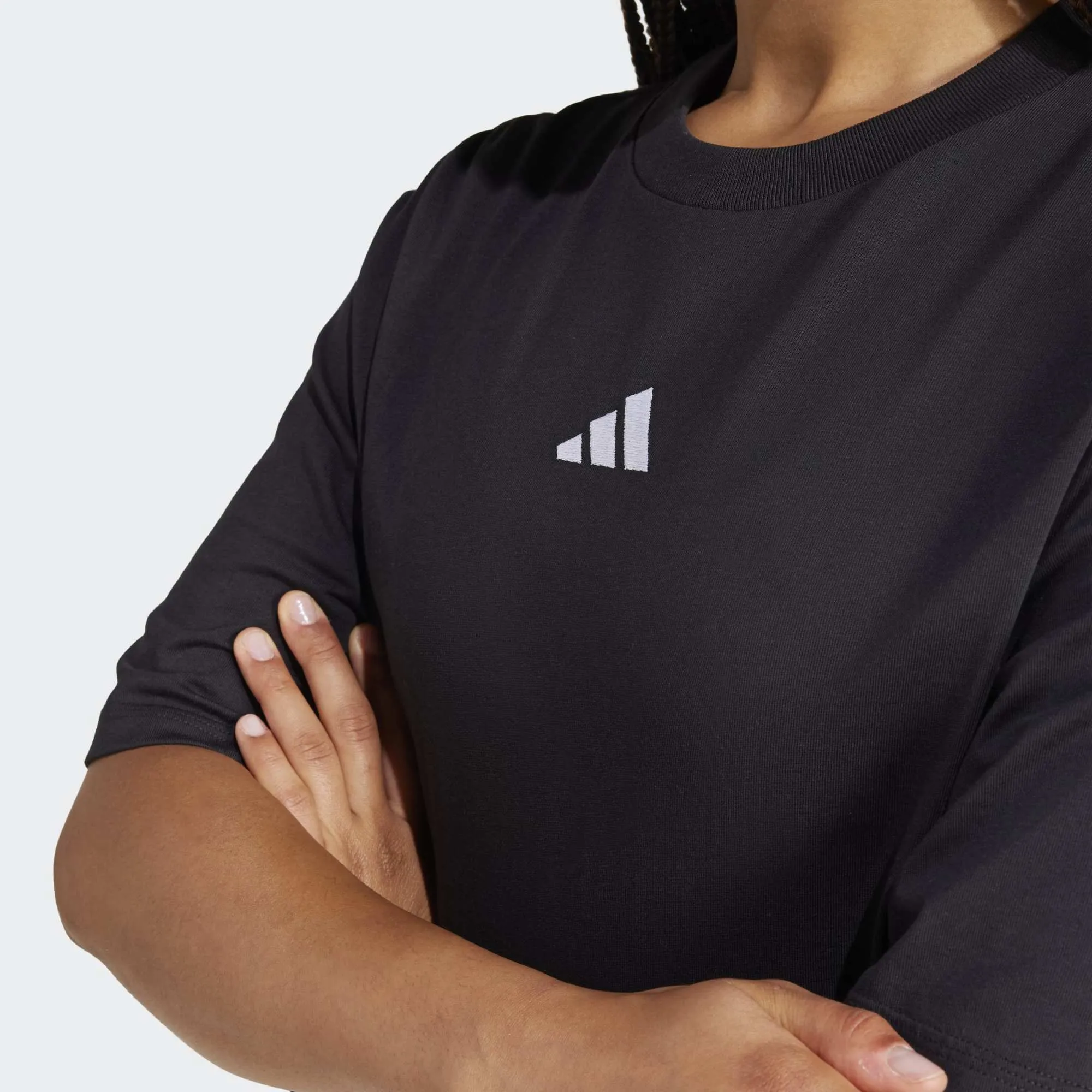 ADIDAS WOMENS 3 STRIPES TEE