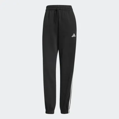 ADIDAS WOMENS 3 STRIPES FLEECE CUF PANT