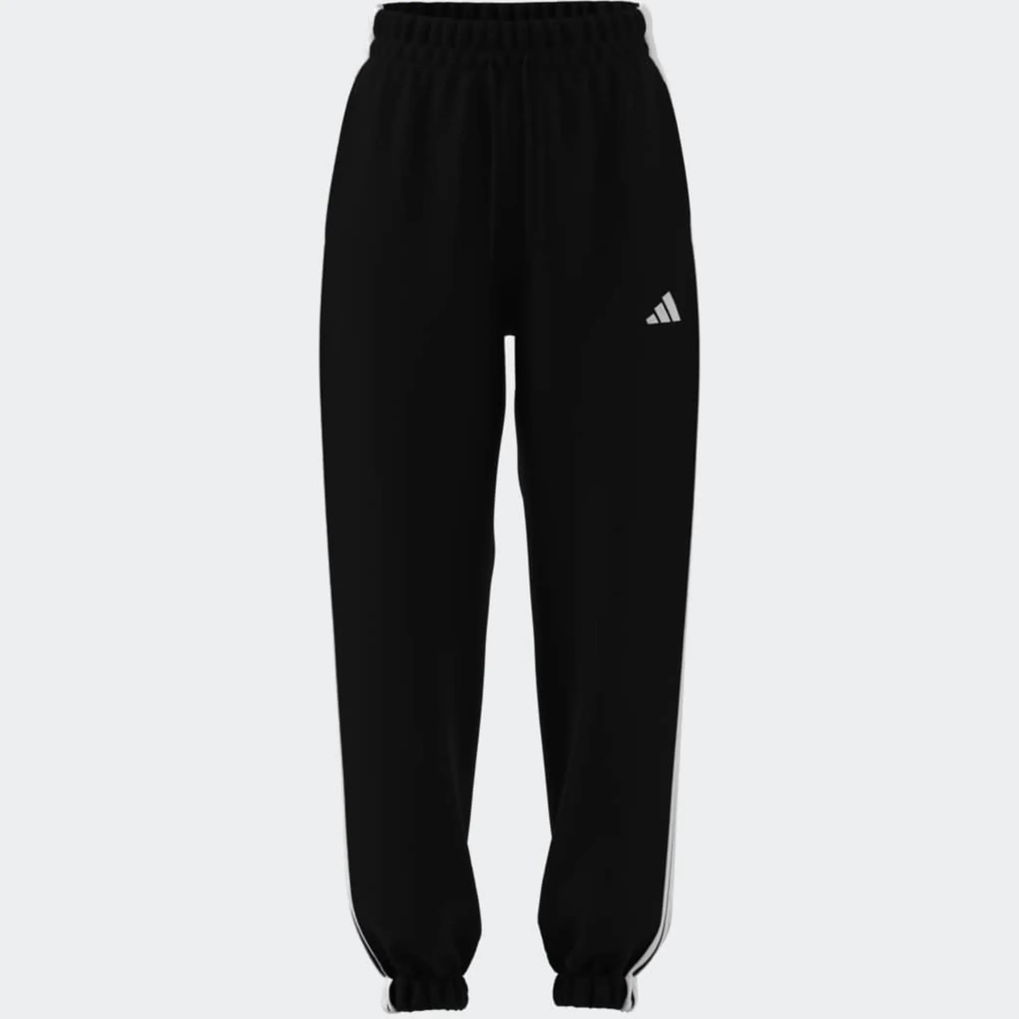 ADIDAS WOMENS 3 STRIPES FLEECE CUF PANT