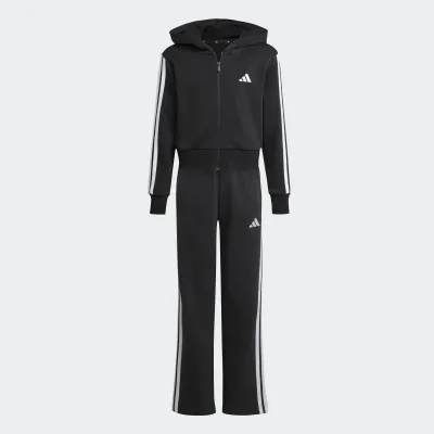 ADIDAS GIRLS 3 STRIPES FLEECE SET