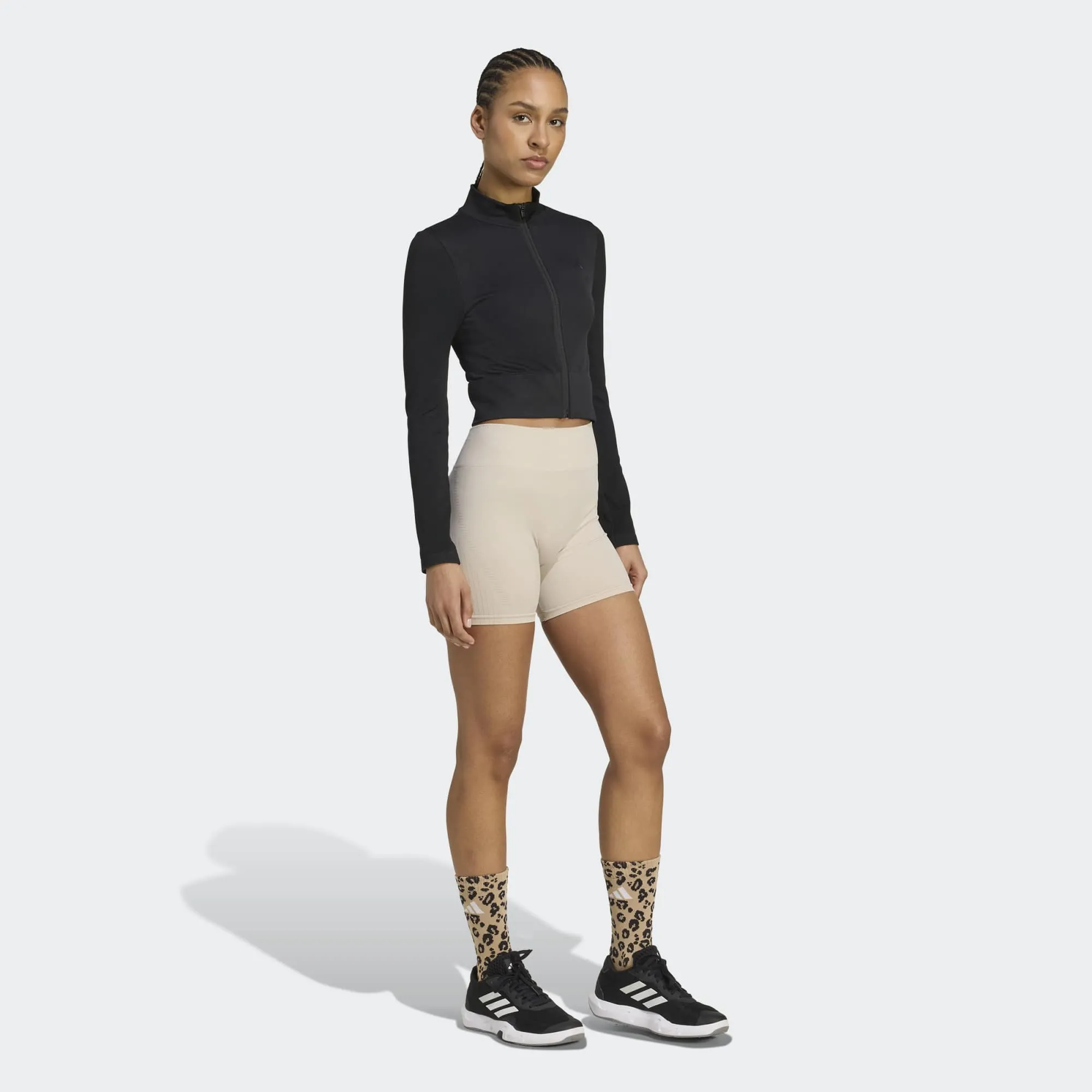 ADIDAS WORKOUT ESSENTIALS KNIT JACKET