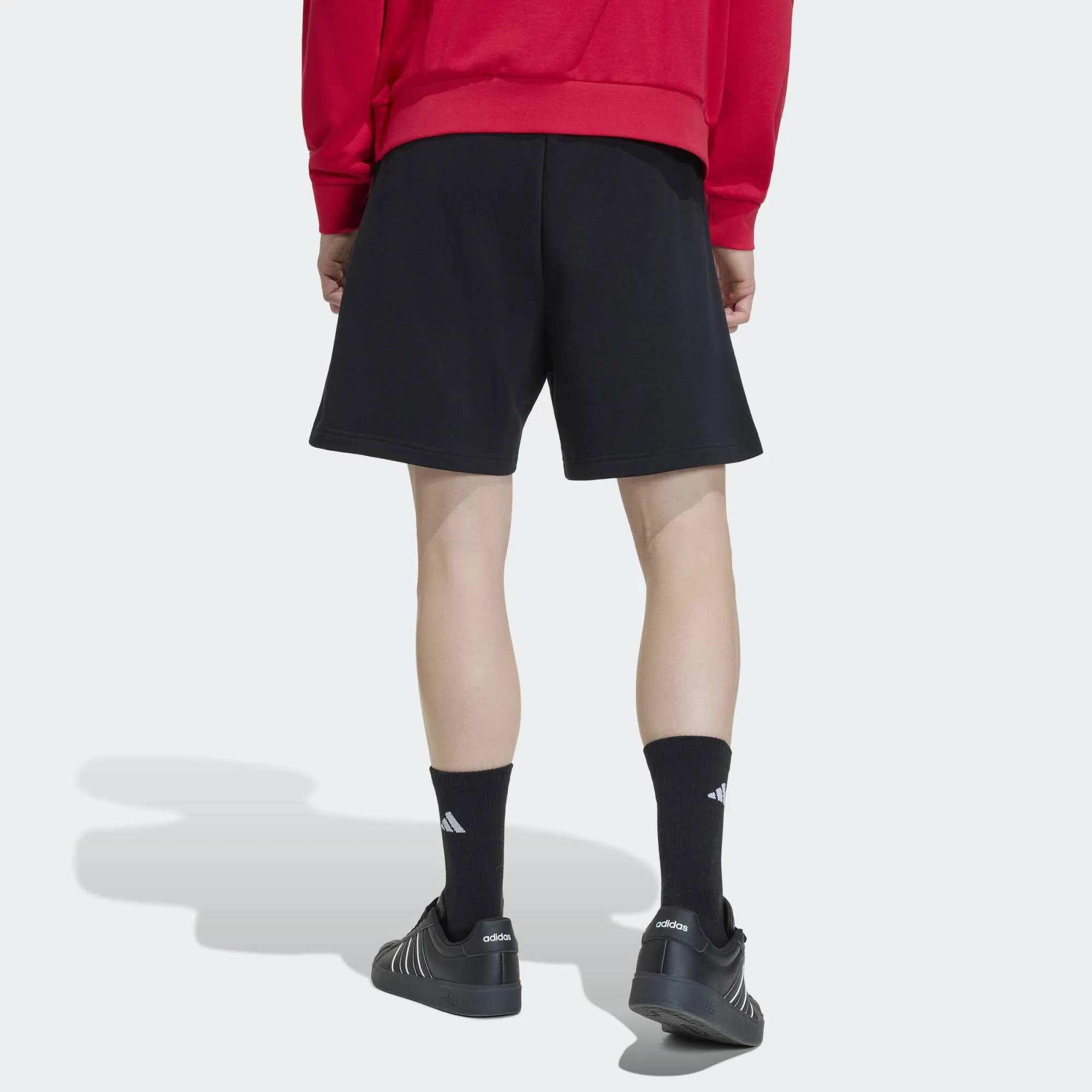 ADIDAS MENS COLLEGIATE FLEECE SHORT