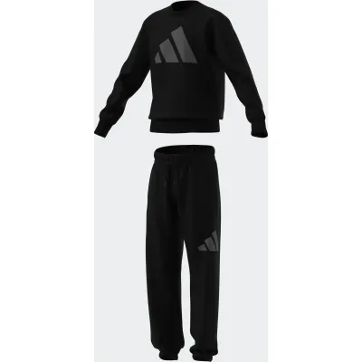ADIDAS JUNIOR BIG LOGO FRENCH TERRY SET