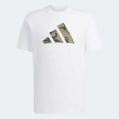 ADIDAS MENS CAMO LOGO TEE