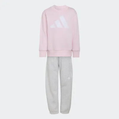 ADIDAS LITTLE KIDS BIG LOGO FLEECE SET