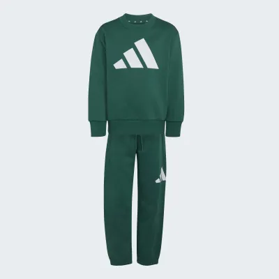 ADIDAS LITTLE KIDS BIG LOGO FLEECE SET