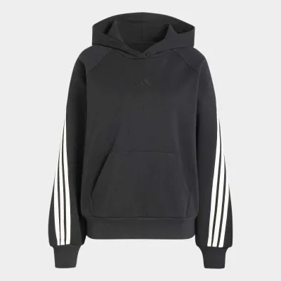 ADIDAS WOMENS KIT 3 STRIPES HOODIE