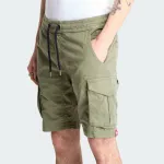 ALPHA INDUSTRIES COTTON TWILL JOGGER SHORTS