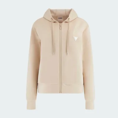 GUESS OLYMPE FULL ZIP HOODIE SWEATSHIRT