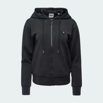 GUESS OLYMPE FULL ZIP HOODIE SWEATSHIRT