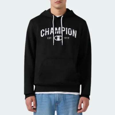 CHAMPION GRAPHIC SHOP HOODED SWEATSHIRT