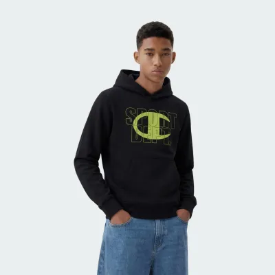 CHAMPION GRAPHIC SHOP HOODED SWEATSHIRT