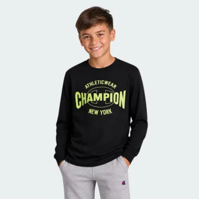 CHAMPION GRAPHIC SHOP LONGSLEEVE TEE