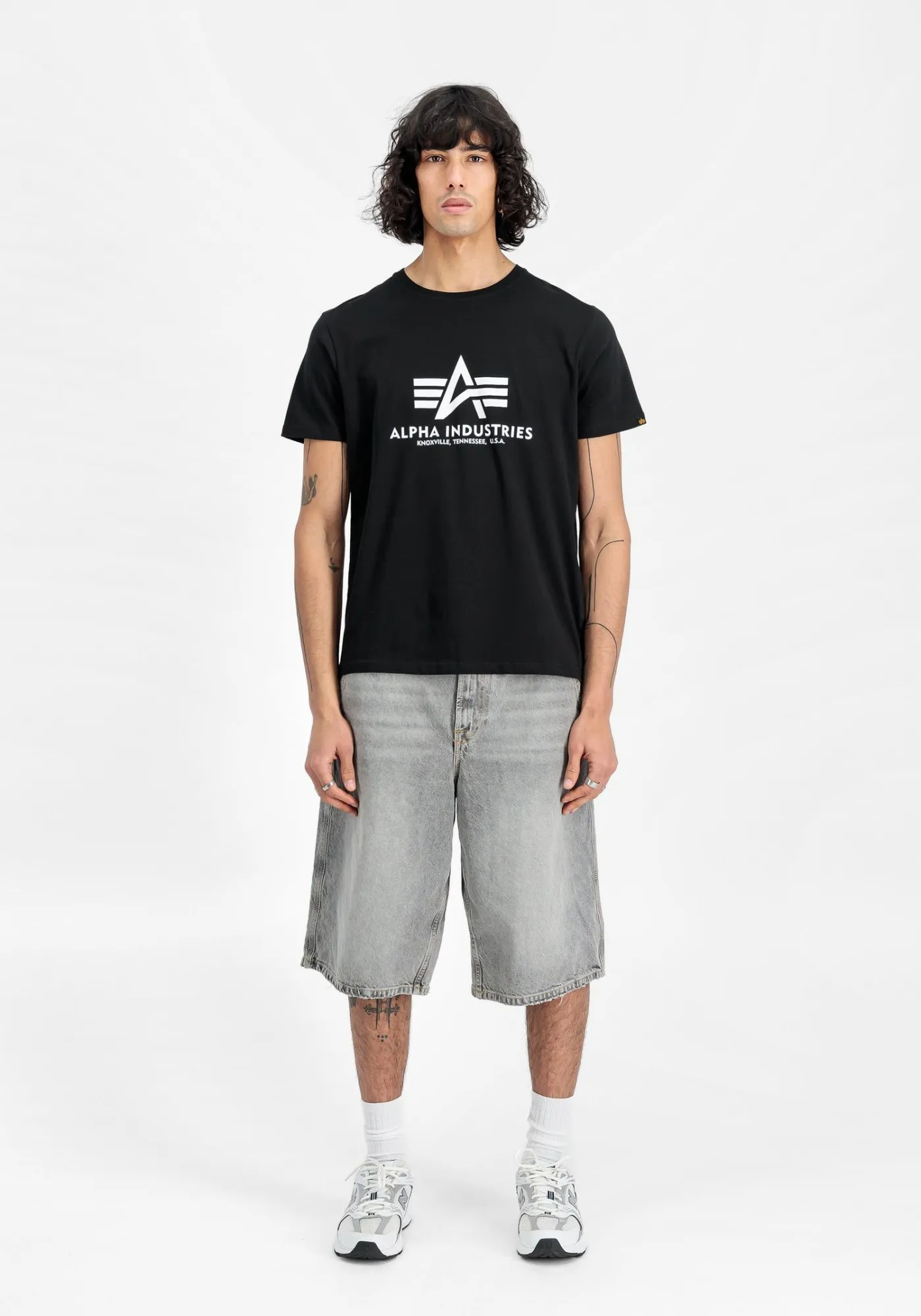 ALPHA INDUSTRIES BASIC T-SHIRT BIG LOGO
