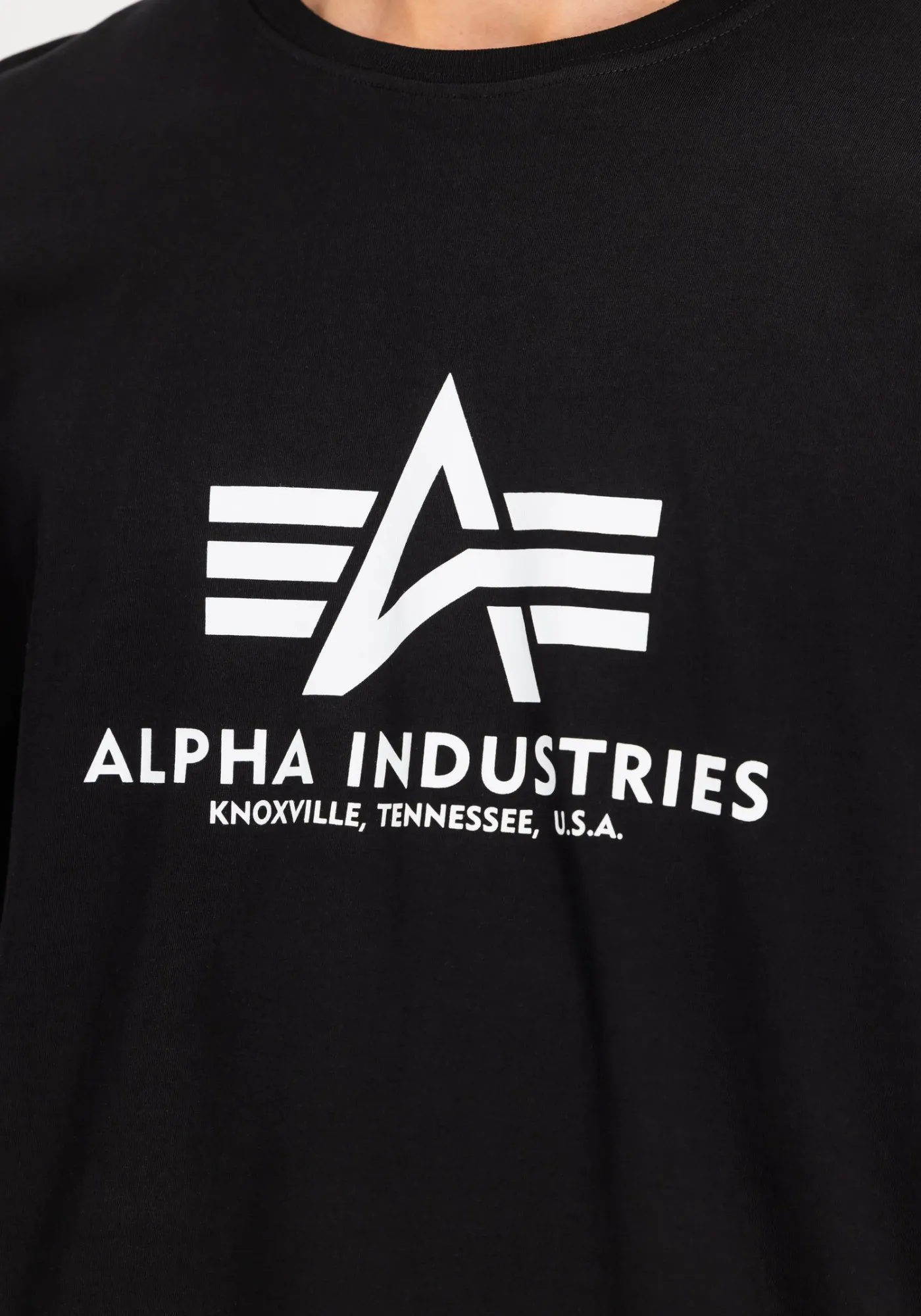 ALPHA INDUSTRIES BASIC T-SHIRT BIG LOGO
