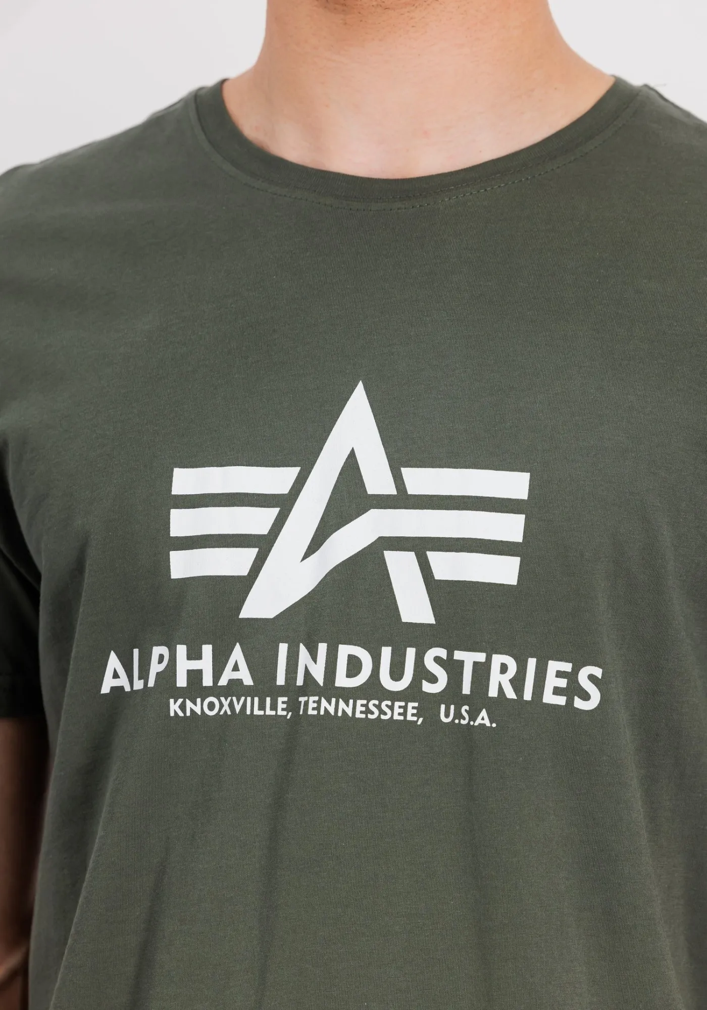 ALPHA INDUSTRIES BASIC T-SHIRT BIG LOGO