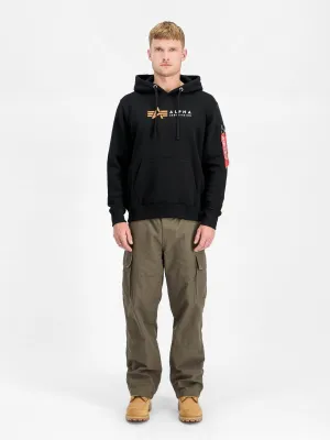 ALPHA INDUSTRIES ALPHA LABEL HOODIE