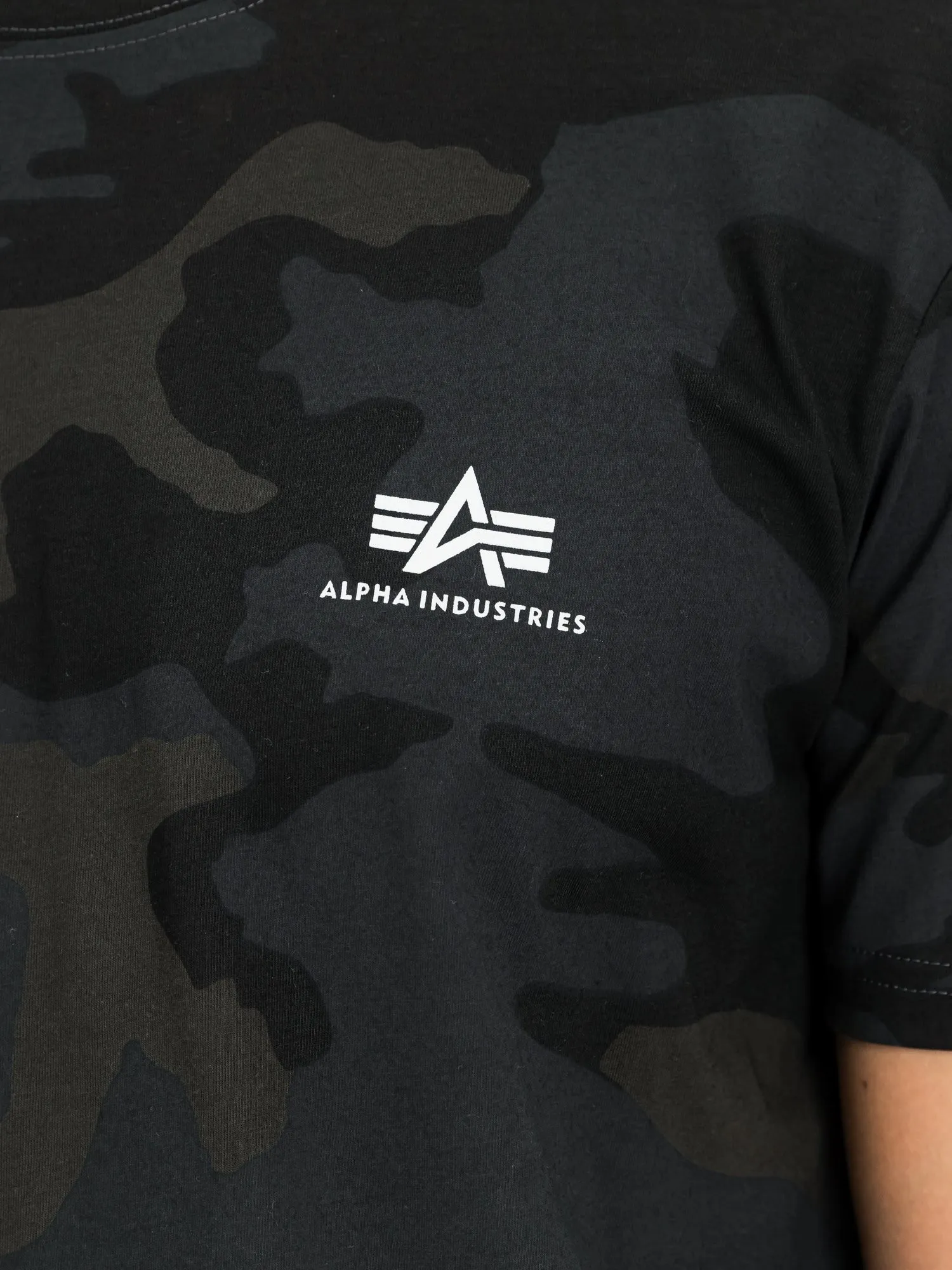 ALPHA INDUSTRIES BACKPRINT T-SHIRT CAMO