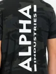 ALPHA INDUSTRIES BACKPRINT T-SHIRT CAMO