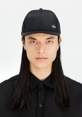 ALPHA INDUSTRIES METAL LABEL CAP