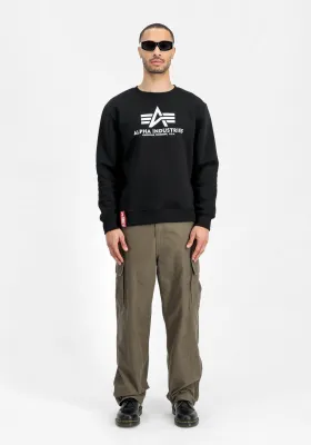 ALPHA INDUSTRIES BASIC SWEATSHIRT BIG LOGO