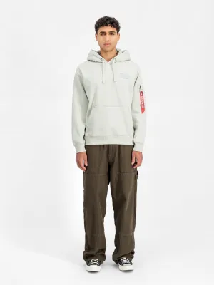 ALPHA INDUSTRIES BACKPRINT HOODIE MIRROR CAMO
