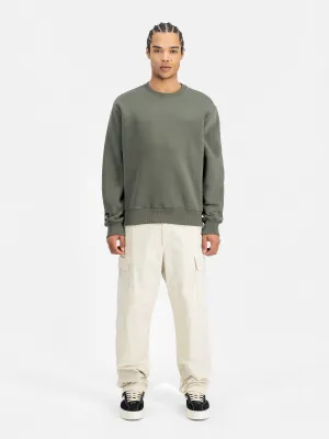 ALPHA INDUSTRIES LABEL SWEATSHIRT BACKPRINT