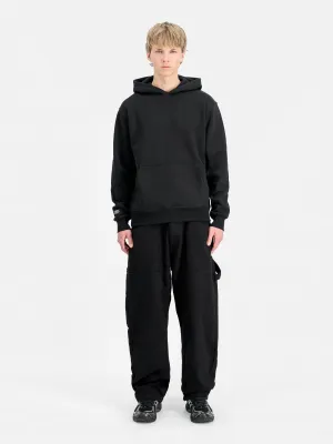 ALPHA INDUSTRIES LABEL HOODIE BACKPRINT