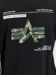ALPHA INDUSTRIES CAMO LABEL BACKPRINT T-SHIRT